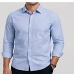 Men's Textured Henley Shirt