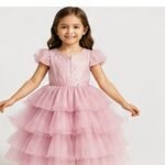 Girls Ruffle Occasion Dress